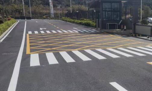 蘇州車間劃線廠區(qū)車間劃線，飛揚專業(yè)施工